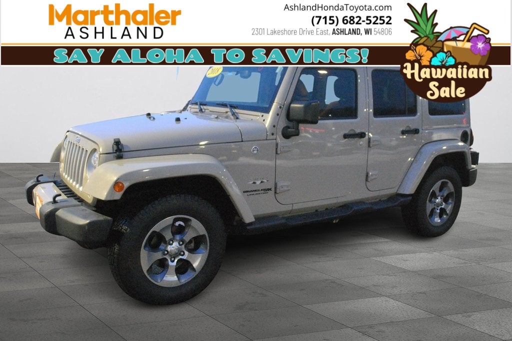 2018 Jeep Wrangler JK Unlimited Sahara 4WD