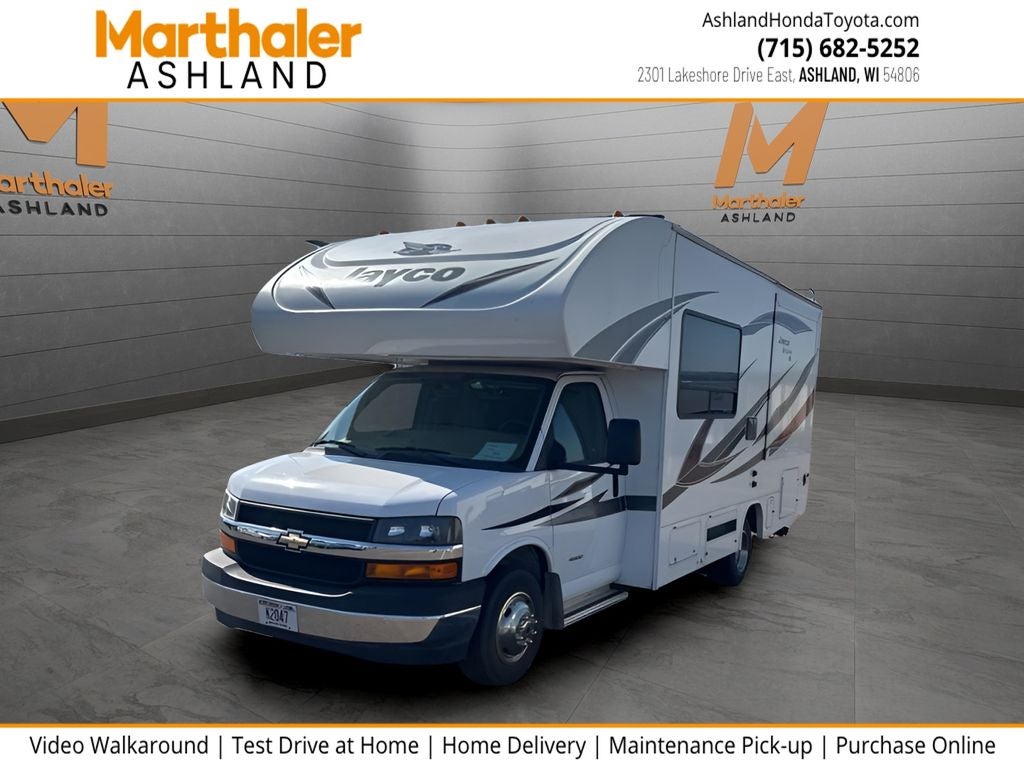 2017 Chevrolet Express Cutaway Jayco Redhawk SE Class C Motor Home