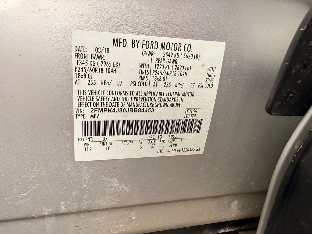 2018 Ford Edge SEL AWD