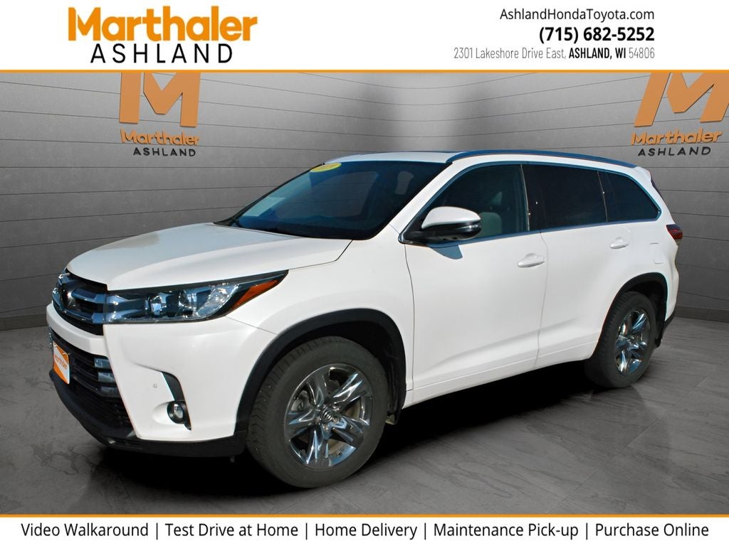 2019 Toyota Highlander Limited Platinum